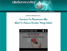 Tablet Screenshot of ebizservices.net